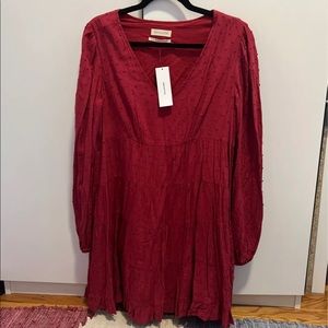 Urban Outfitters Tiered Dot Dress - M